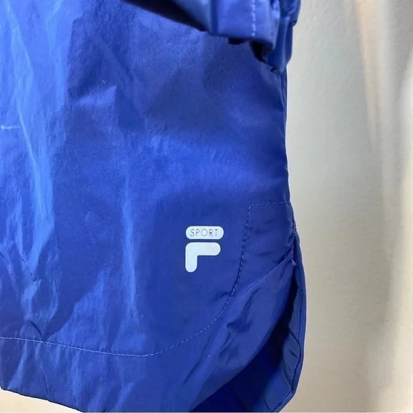 NWT Fila Lightweight windbreaker Jacket blue size M - Picture 9 of 13